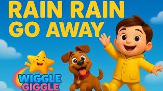 Rain Rain Go Away | Wiggle Giggle Kids Song ️ @WiggleGigglekid| kids rhymes |