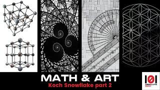 How to Draw a Koch Snowflake Math & Art Project for Kids