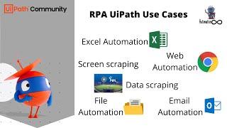 UiPath Automation Use Cases || RPA Example with Implementation