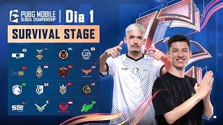 [PT-BR] PMGC League 2024| Survival Stage S4D1 | PUBG MOBILE Global Championship