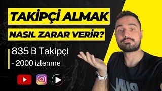 TAKİPÇİ SATIN ALMAK NEDEN ZARAR VERİR?