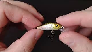 Silver Stream Combek S, SSV-CS-28. Брат близнец  Zipbaits Rigge 35 SS? Мини воблер для ловли форели.