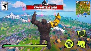 KONG vs GODZILLA in Fortnite! (New Update)