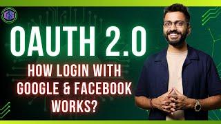 OAuth 2.0 Explained Simply!  How Login with Google & Facebook Works?