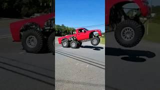 What a 1300hp 6x6 Truck Wheelie Looks Like?