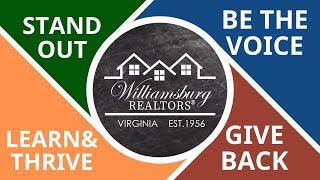 Volunteer Now! Learn about many benefits serving on a committee at Williamsburg REALTORS®