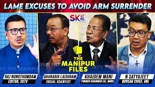 "LAME EXCUSES TO AVOID ARM SURRENDER" on "THE MANIPUR FILES" [28/02/25] [LIVE]