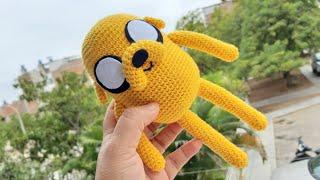 JAKE AMIGURUMI CROCHET - Hora de aventura - perrito tejido a crochet