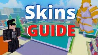 Jojo Blox - All Skins Guide / Showcase