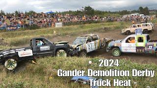 2024 Gander Demolition Derby - Truck Heat