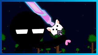 What if Jack CopperZ gets the Meowmere [Stickmen VS Terraria Bosses Parody]