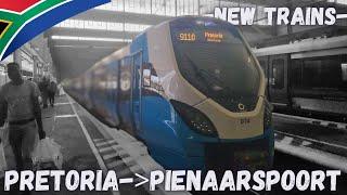 Upgraded Railway Line from Pretoria to Pienaarspoort️