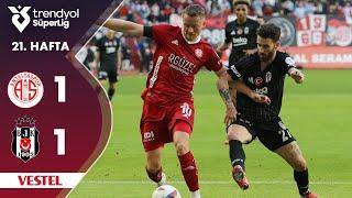 Vestel | Antalyaspor (1-1) Beşiktaş - Highlights/Özet | Trendyol Süper Lig - 2024/25