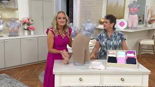 Breezies Cooling Comfort Seamless Long Leg Panty Set of 4 on QVC