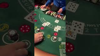 Insane Blackjack Hand #casino #blackjack #gambling