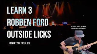 Robben Lines from "How Deep In The Blues Live"