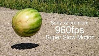 Sony Xperia XZ Premium Slow Motion 960fps