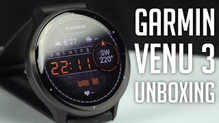 Unboxing Garmin Venu 3