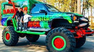 ВОТ это ПОДАРОК!!!MONSTER TRUCK  GIANT. О таком МЕЧТАЕТ каждый...