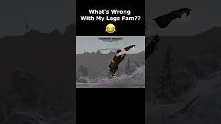 What's Wrong With My Legs Fam??    #skyrim #skyrimanniversary #elderscrolls #shorts