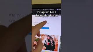 Instagram Lead Generation Secret