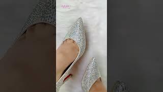 Silver high heels | My high heels