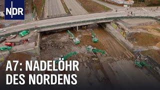 Baustelle A7 in Hamburg: Das Nadelöhr des Nordens | Die Nordreportage | NDR Doku