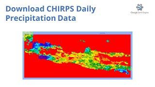 Download CHIRPS Daily Precipitation Data using Earth Engine