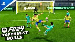 EA FC 24 | TOP 20 BEST GOALS #1 | PS5™ [4K60]