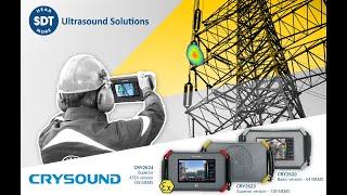 CRYSOUND Acoustic Imager Range - Hear More Compressed Air and Gas Leaks, and Partial Discharges