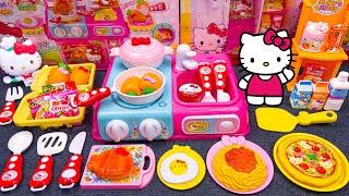 10 Minutes Satisfying With Unboxing Cute Pink Hello Kitty Kitchen Set Toys ASMR | Capy  Review Toys