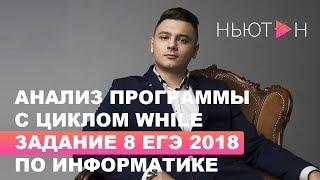 ОПРЕДЕЛИТЕ ЧТО БУДЕТ НАПЕЧАТАНО - Задание 8 ЕГЭ 2018 по Информатике анализ программы с циклом WHILE