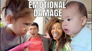 BIG SIS is a BULLY  - Emotional Damage!