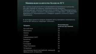 Таблица перевода баллов ЕГЭ в пятибалльную систему 100️