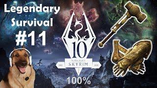 Skyrim Anniversary Edition Legendary Survival 100% - Legends Lost - Ep 11