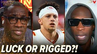 Unc & Ocho debate if Patrick Mahomes & Chiefs are LUCKY AF or if game was RIGGED by refs | Nightcap