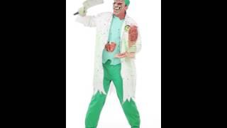 00372   ZOMBIE SURGEON HALF FACE MASK