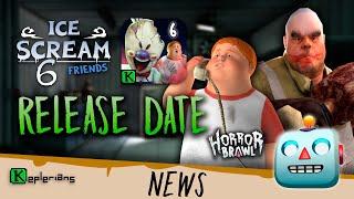 ICE SCREAM 6 RELEASE DATE | MR. MEAT 2 SNEAK PEEK | New horror in HORROR BRAWL | Keplerians NEWS