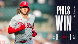 Phillies vs. Tigers Game Highlights (6/24/24) | MLB Highlights