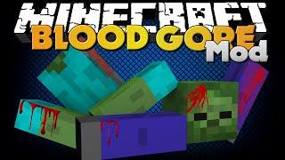 Minecraft - BLOOD AND GORE MOD - NEW AESTHETICS