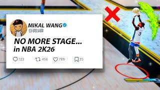 No MORE Stage in NBA 2K26...? Is 2K Already in TROUBLE?