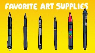 How to Draw 004: Favorite Art Supplies