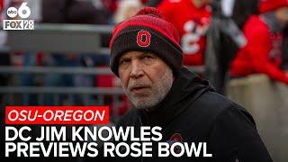 OSU DC Jim Knowles to preview Rose Bowl game