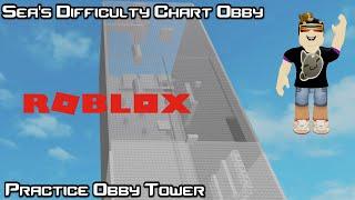 Sea's Difficulty Chart Obby | Roblox || Practice Obby Tower