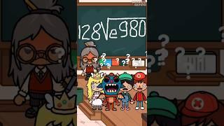 math is so easy toca world #shorts #tocalifeworld #tocaboca