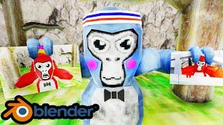 How to make a Gorilla tag Blender Thumbnail!