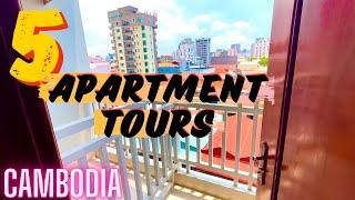 5 Apartment Tours in Phnom Penh Cambodia