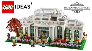 LEGO IDEAS Der botanische Garten (21353) - Speed build