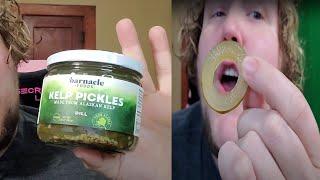 Kelp Pickles Taste Test