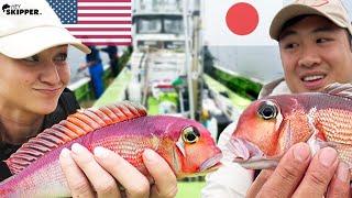 Americans First Time Fishing in Japan | Fishing Methods, Tackle & Catching Fish for Sushi Dinner